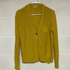 Wallace Mustard Yellow Cardigann